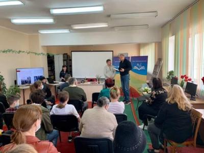 Презентація роману Віктора Вальда "Отаман" в місті Каховка (30 квітня 2021 року)