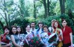 Останній дзвінок у Обл.ліцеї. 2004 р.
