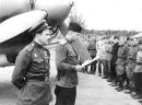 <p>
Петро Покришев перед вилітом</p>